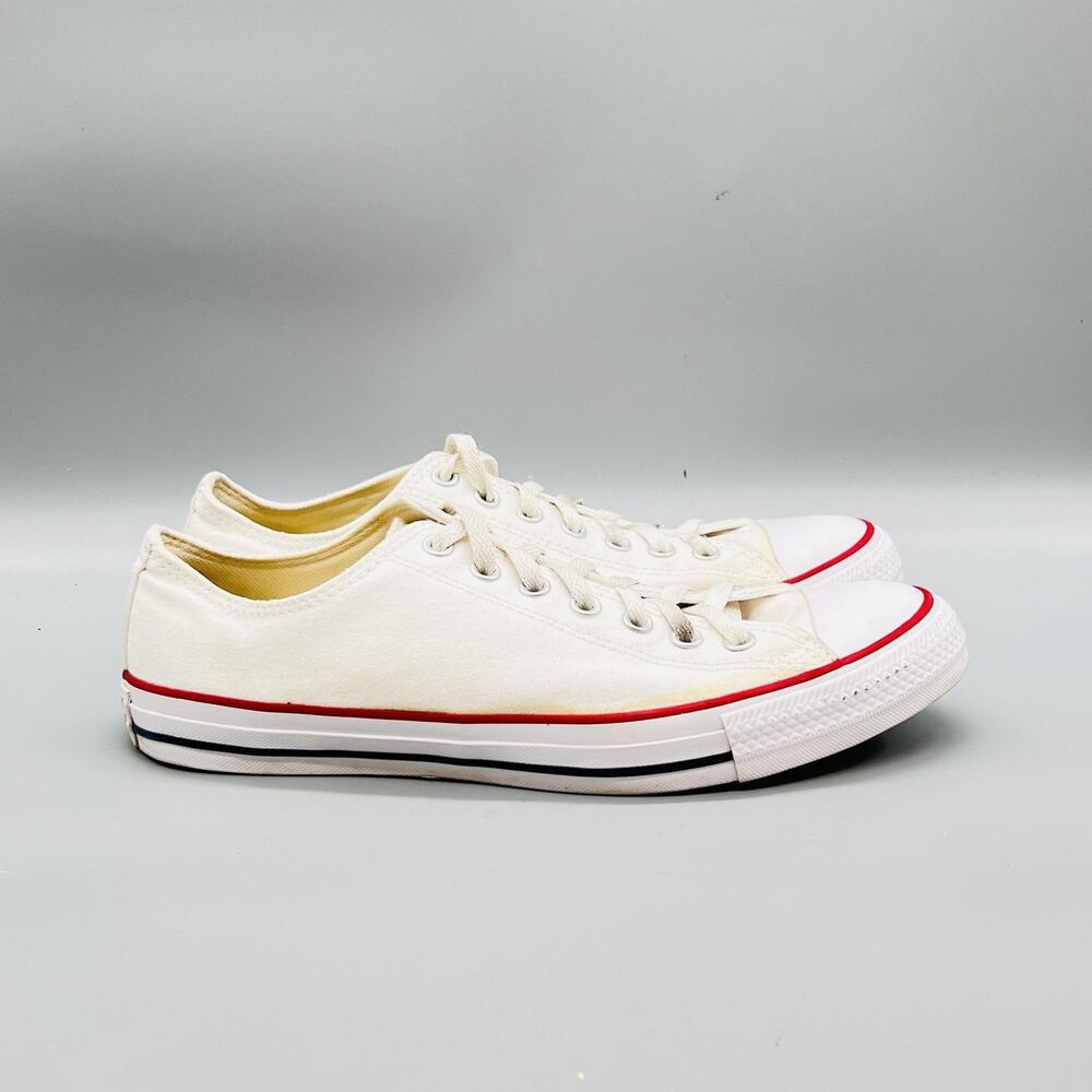 Converse Shoes Mens 10 White Chuck Taylor All Star Sneakers Casual Comfort